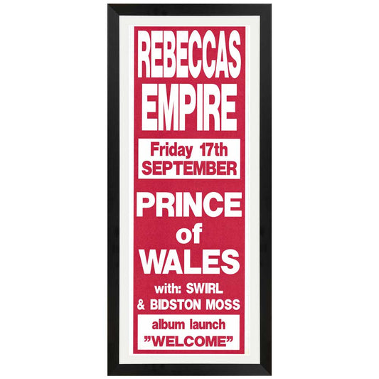 Rebecca's Empire – Prince of Wales Daybill Poster Framed
