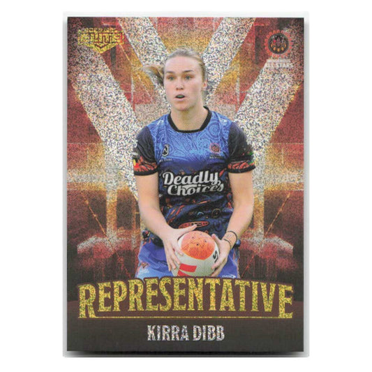 Kirra Dibb Representaive Indigenous All Stars REP38/48 2025 NRL Elite Trading Card
