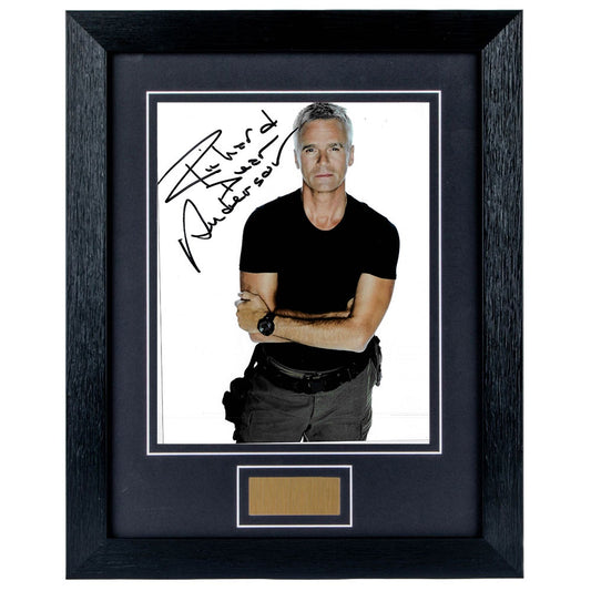 Richard Dean Anderson MacGyver Signed Framed Photo V3