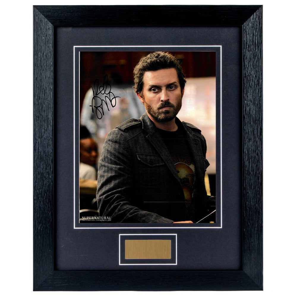 Rob Benedict Personally Signed Supernatural 8 x 10 Photograph Framed