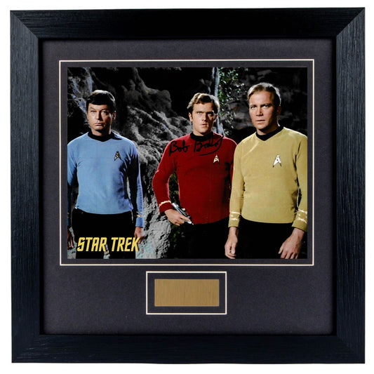 Robert Bralver Personally Signed Star Trek V2 8 x 10 Photograph Framed