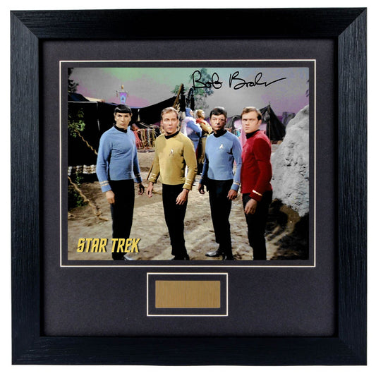 Robert Bralver Personally Signed Star Trek V4 8 x 10 Photograph Framed