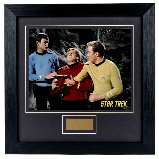 Robert Bralver Personally Signed Star Trek V5 8 x 10 Photograph Framed