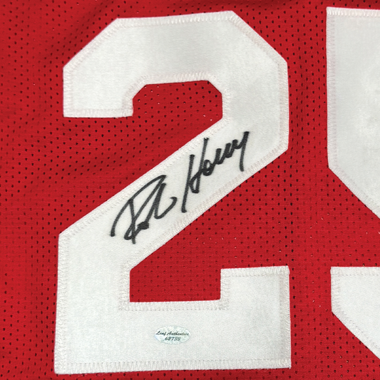 Robert Horry Signed Houston Rockets Framed Jersey