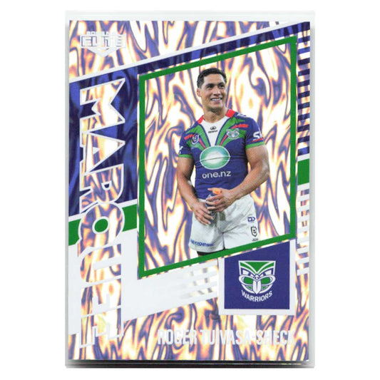 Roger Tuivasa-Sheck Marquee Warriors M40/44 2025 NRL Elite Trading Card