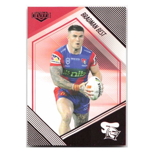 Bradman Best Mojo Ruby Knights MR 074 #47/53 2025 NRL Elite Trading Card