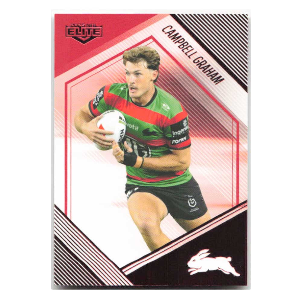 Campbell Graham Mojo Ruby Rabbitohs MR 111 #27/53 2025 NRL Elite Trading Card