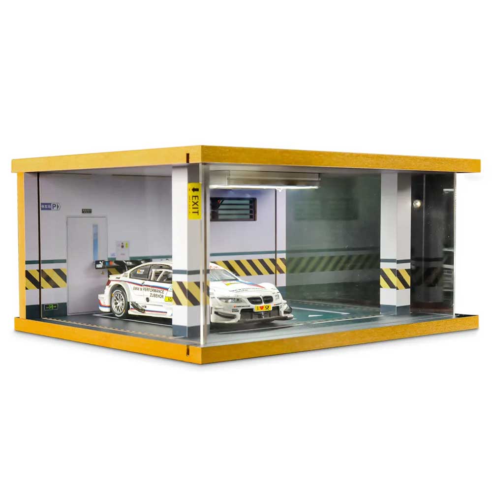 1:24 Scale Model Car Parking Garage - 2 Car