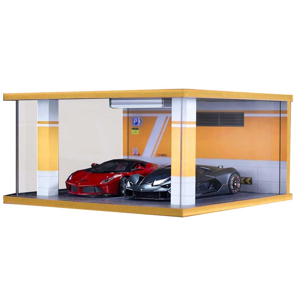 1:24 Scale Model Car Parking Garage - 2 Car