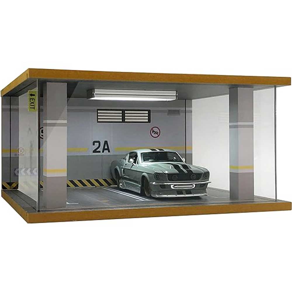 1:24 Scale Model Car Parking Garage - 2 Car