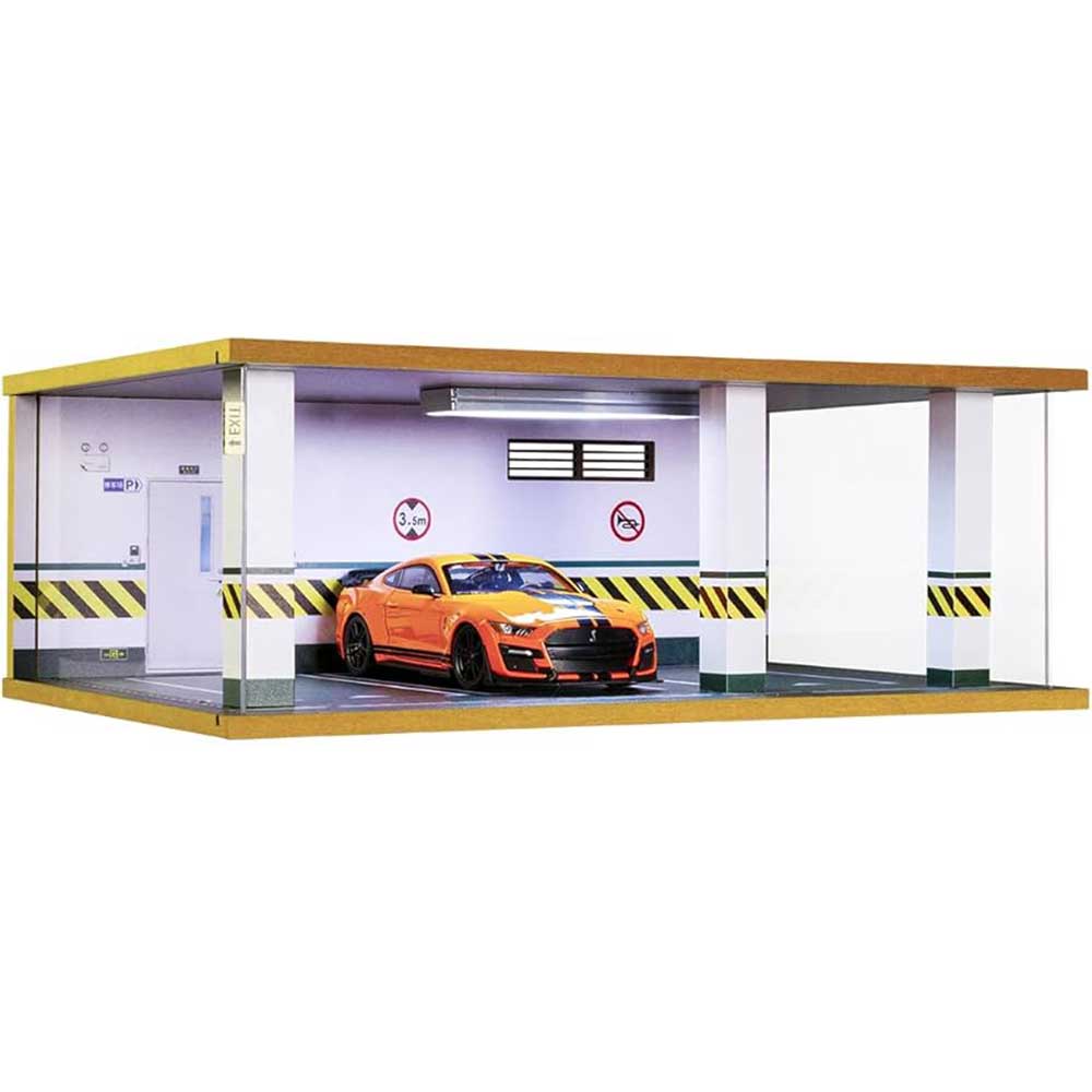 1:24 Scale Model Car Parking Garage - 3 Car