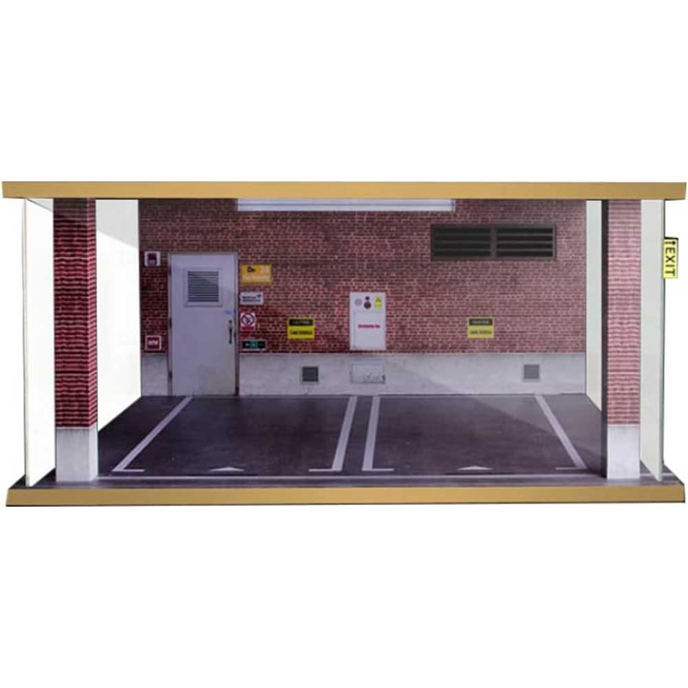 1:18 Scale Model Car Parking Garage