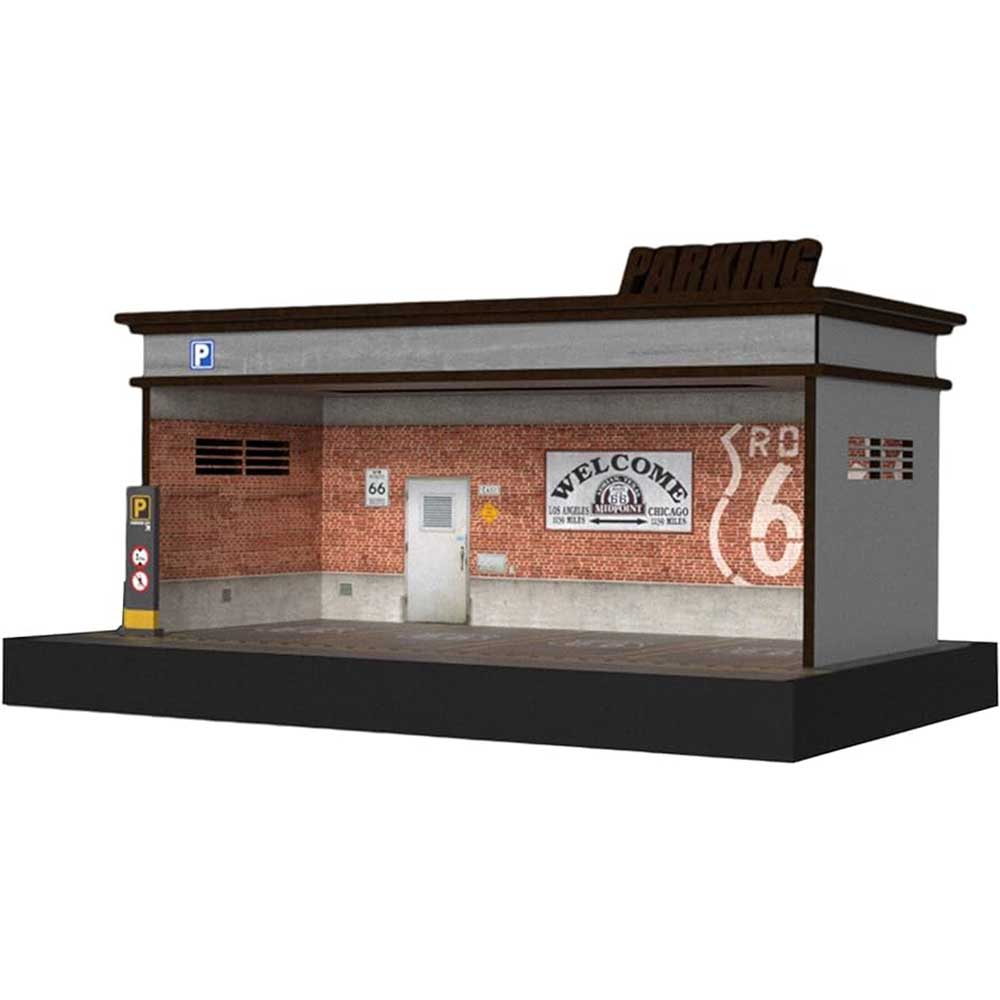 1:64 Scale Model Car Parking Garage