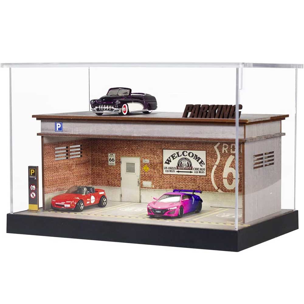 1:64 Scale Model Car Parking Garage