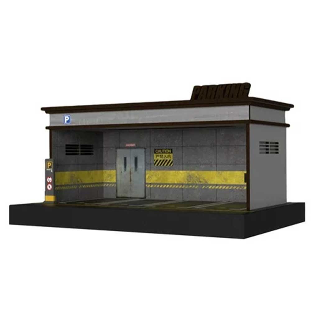 1:64 Scale Model Car Parking Garage