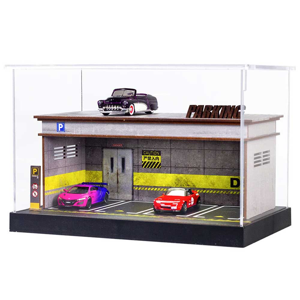 1:64 Scale Model Car Parking Garage