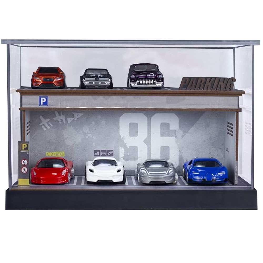 1:64 Scale Model Car Parking Garage