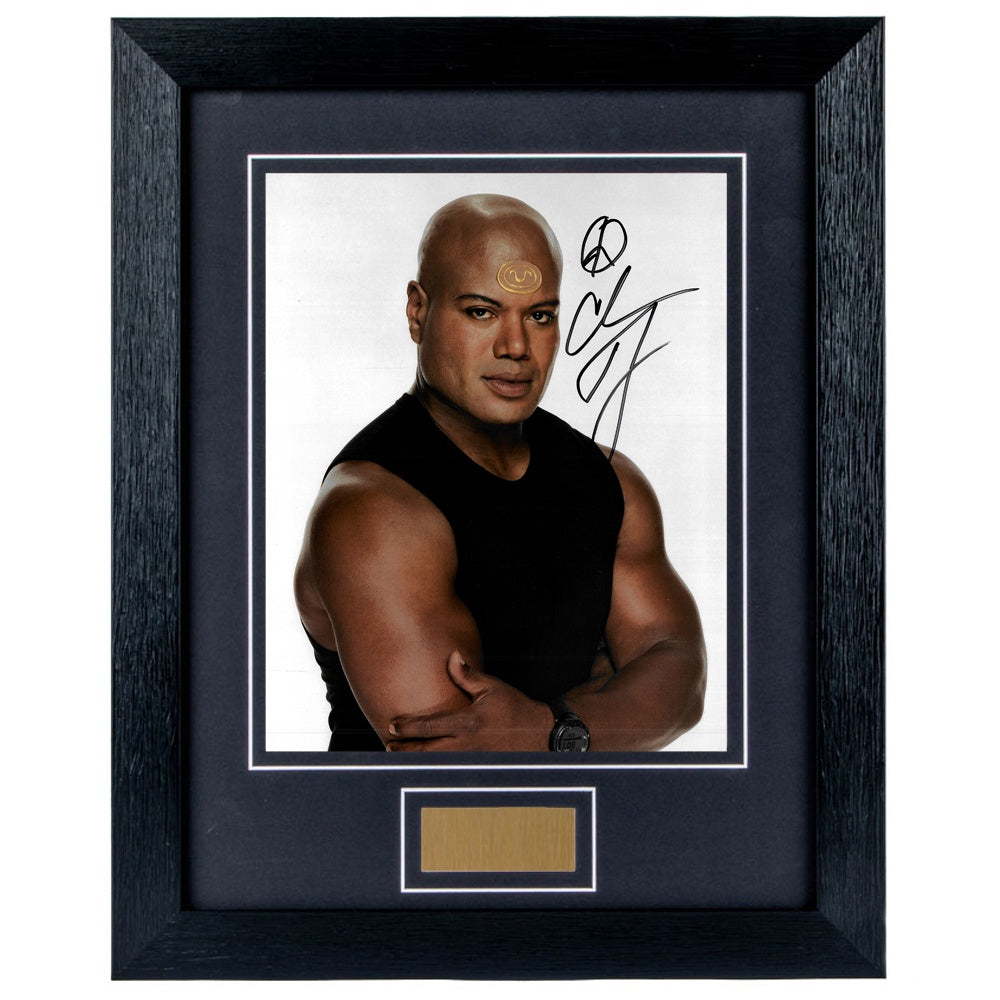 Christopher Judge Personally Signed Stargate 8 x 10 Photograph Framed
