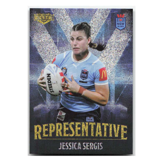 Jessica Sergis Representative Blues REP24/48 2025 NRL Elite Trading Card
