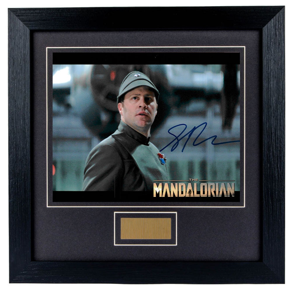 Stephen Bralver Personally Signed The Mandalorian 8 x 10 Photograph Framed