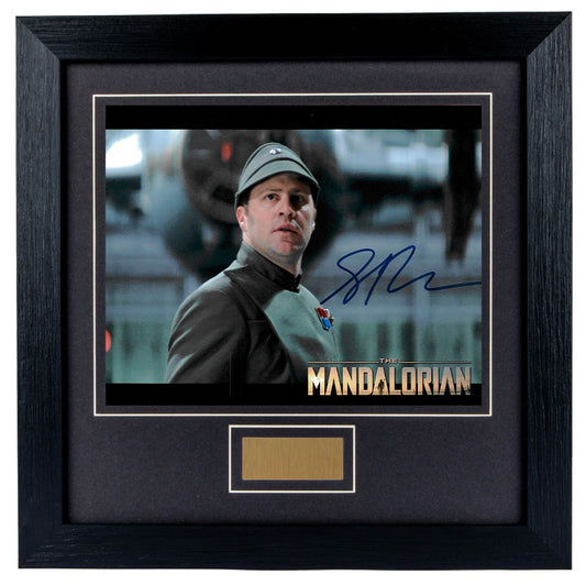 Stephen Bralver Personally Signed The Mandalorian 8 x 10 Photograph Framed