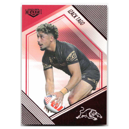 Izack Tago Mojo Ruby Panthers MR 106 #25/53 2025 NRL Elite Trading Card