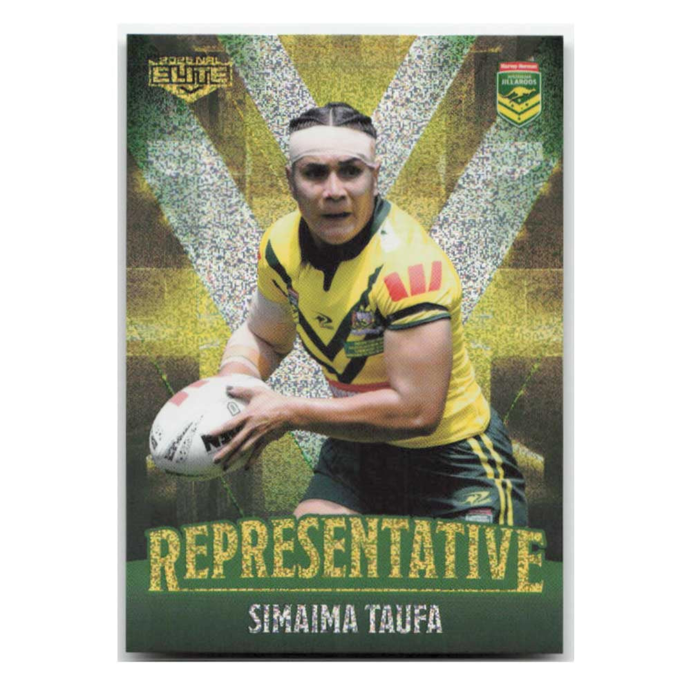 Simaima Taufa Representative Jillaroos REP07/48 2025 NRL Elite Trading Card