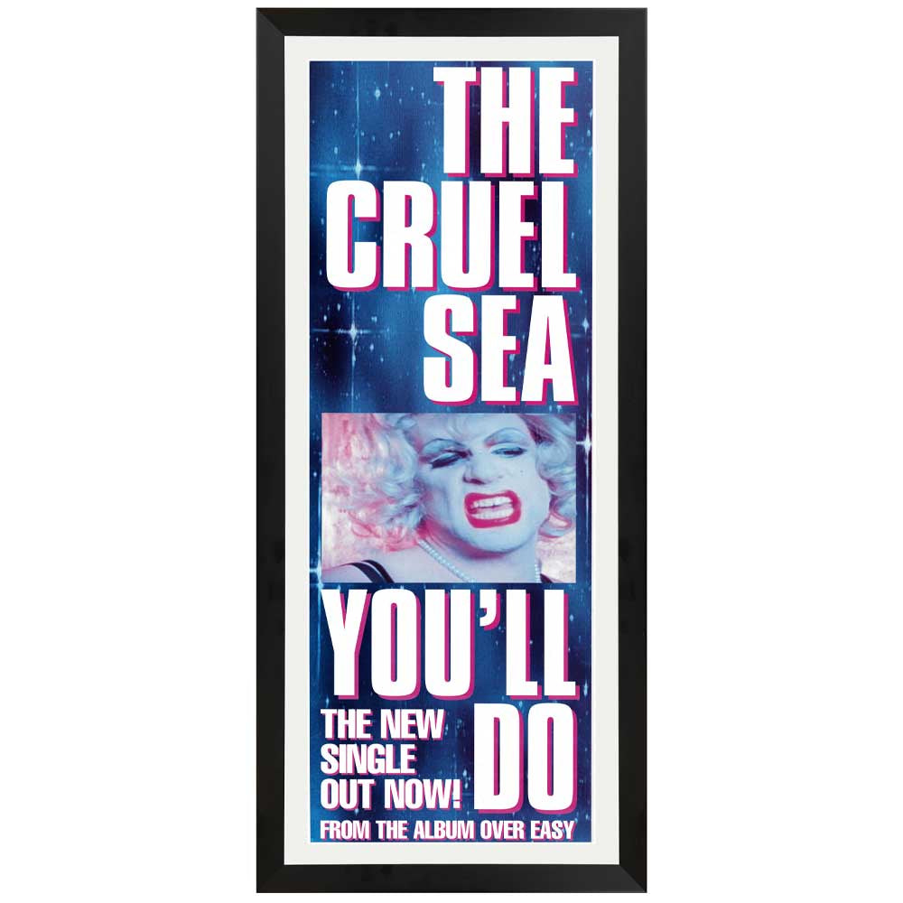 The Cruel Sea - You'll Do Daybill Poster Framed