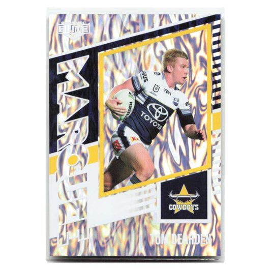 Tom Dearden Marquee Cowboys M25/44 2025 NRL Elite Trading Card