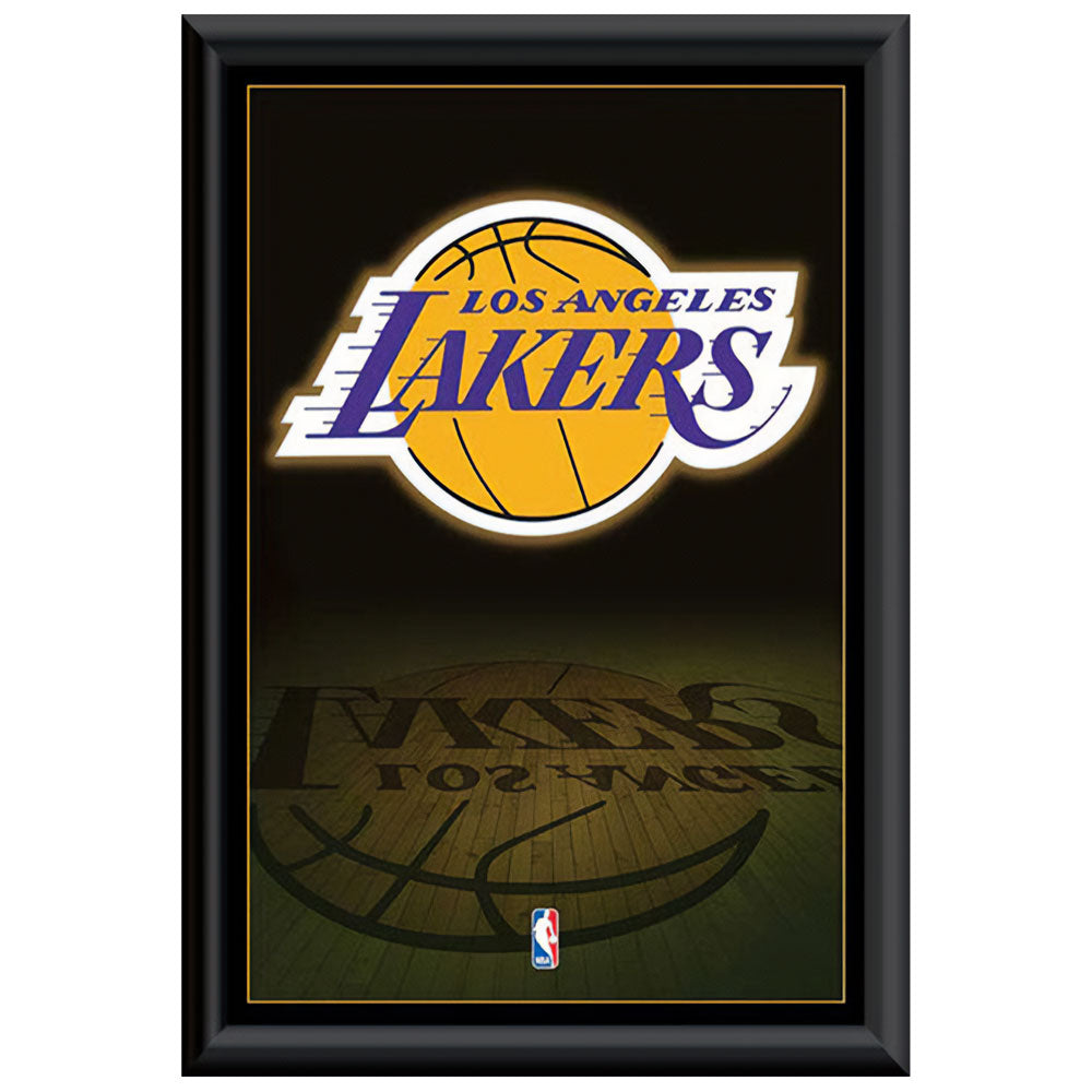 NBA - LA Lakers Logo Poster Framed