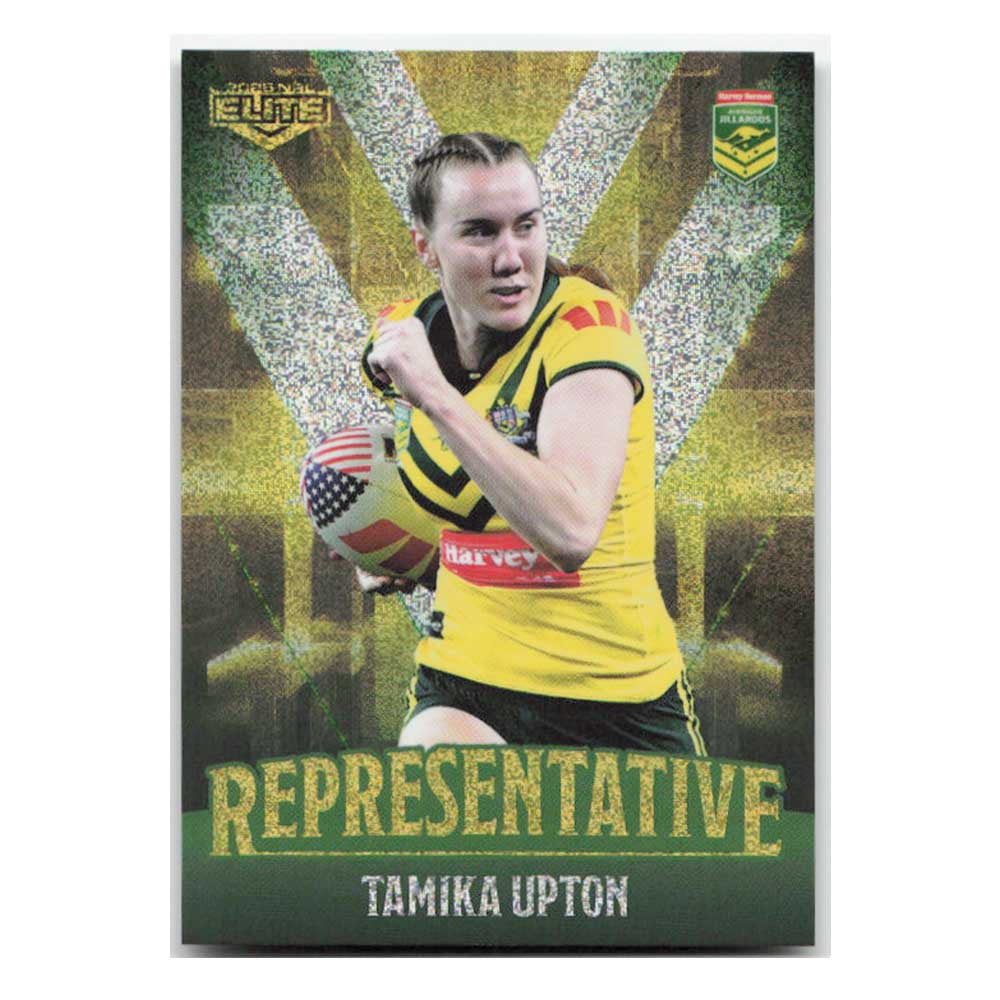 Tamika Upton Representative Jillaroos REP08/48 2025 NRL Elite Trading Card