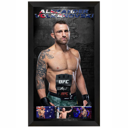 Alexander Volkanovski Signed UFC Glove Framed