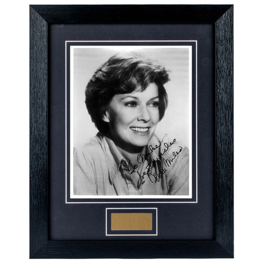 Vera Miles Personally Signed Personalised portrait 8 x 10 Photograph Framed