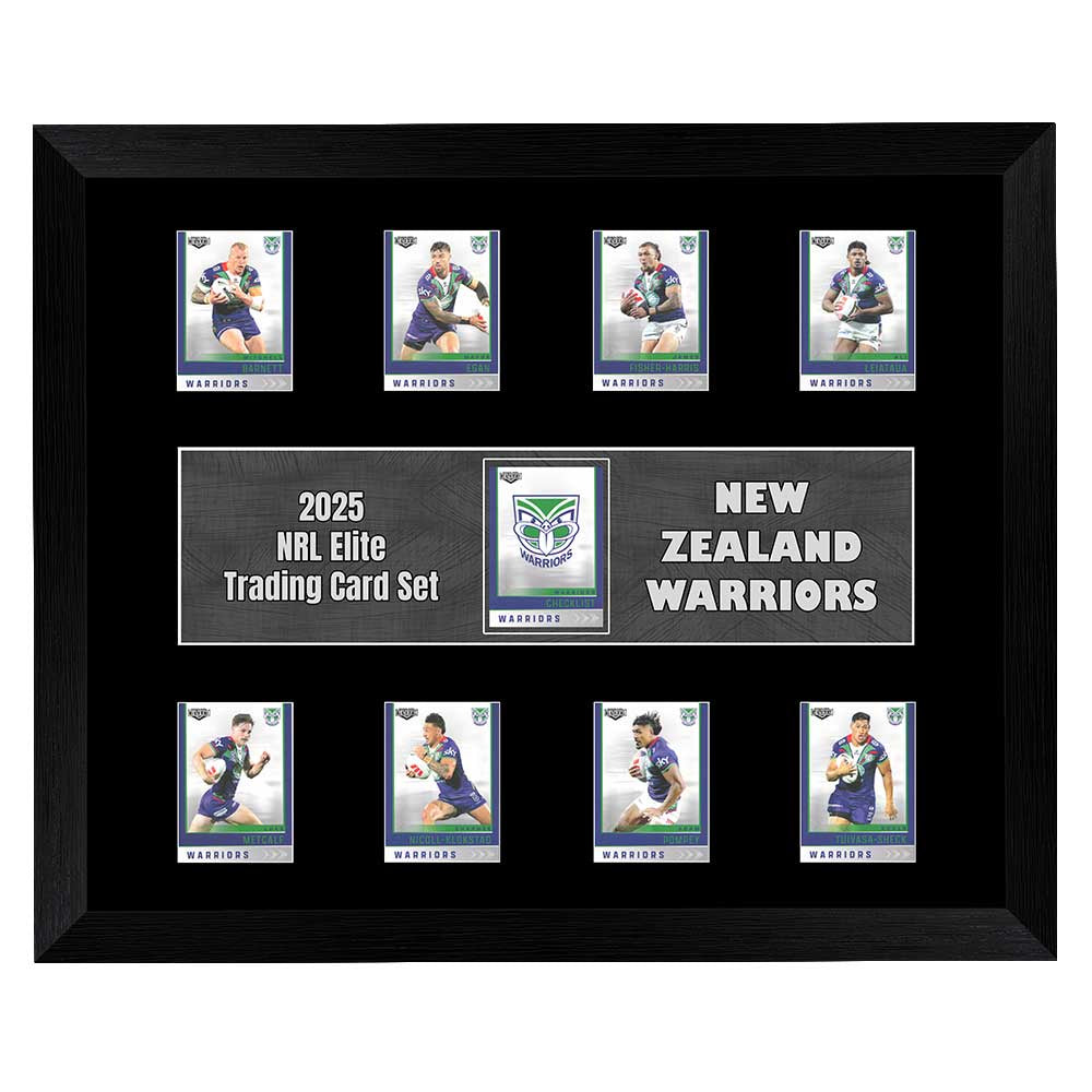 New Zealand Warriors 2025 Elite Trading Card Frame