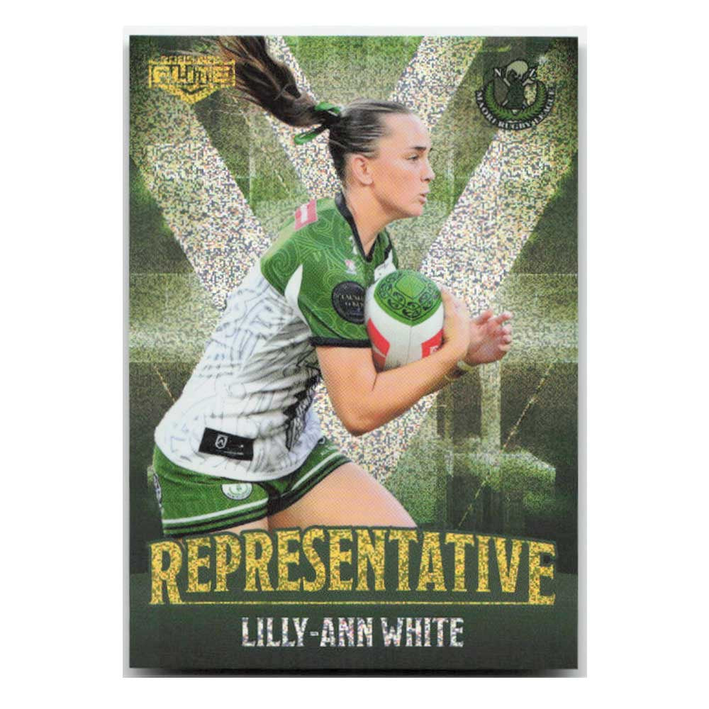 Lilly-Ann White Representative Maori All Stars REP48/48 2025 NRL Elite Trading Card