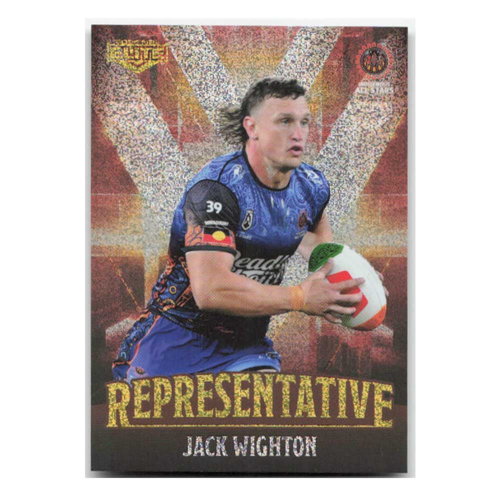 Jack Wighton Representative Indigenous All Stars REP36/48 2025 NRL Elite Trading Card
