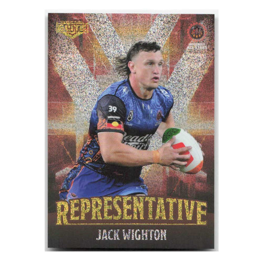 Jack Wighton Representative Indigenous All Stars REP36/48 2025 NRL Elite Trading Card