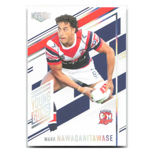 Mark Nawaqanitawase Young Guns Roosters YG29/34 #092/221 2025 NRL Elite Trading Card