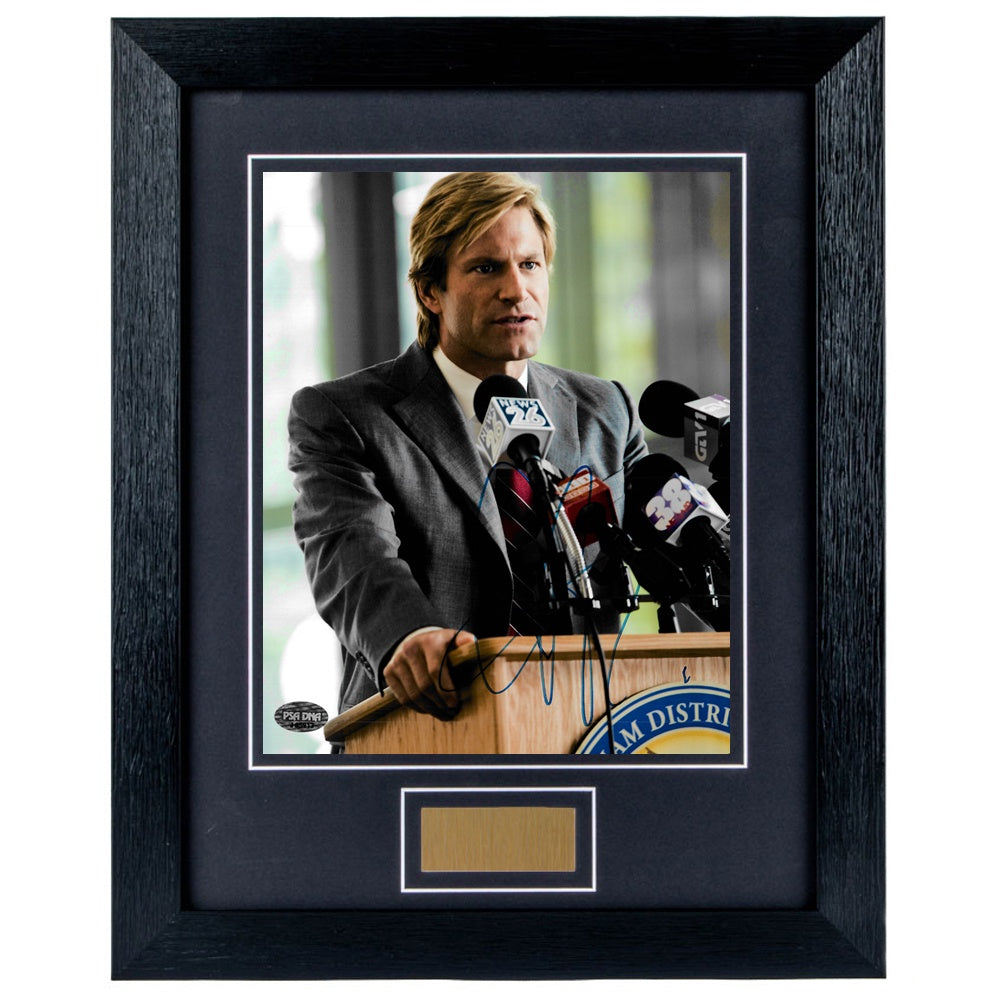 Aaron Eckhart Personally Signed The Dark Knight V2 8 x 10 Photograph Framed