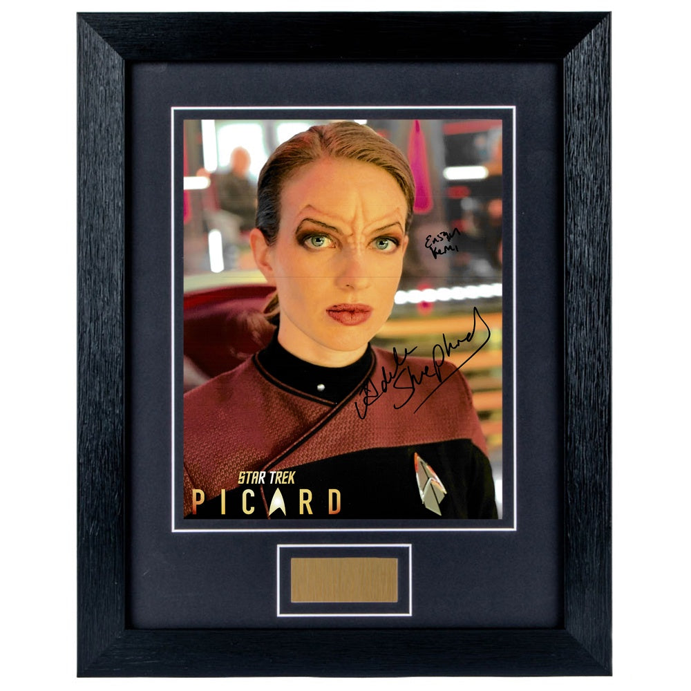 Adel Shephard  Personally Signed Star Trek V2 8 x 10 Photograph Framed