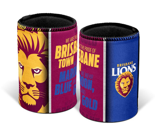 Brisbane Lions AFL Song Can Cooler