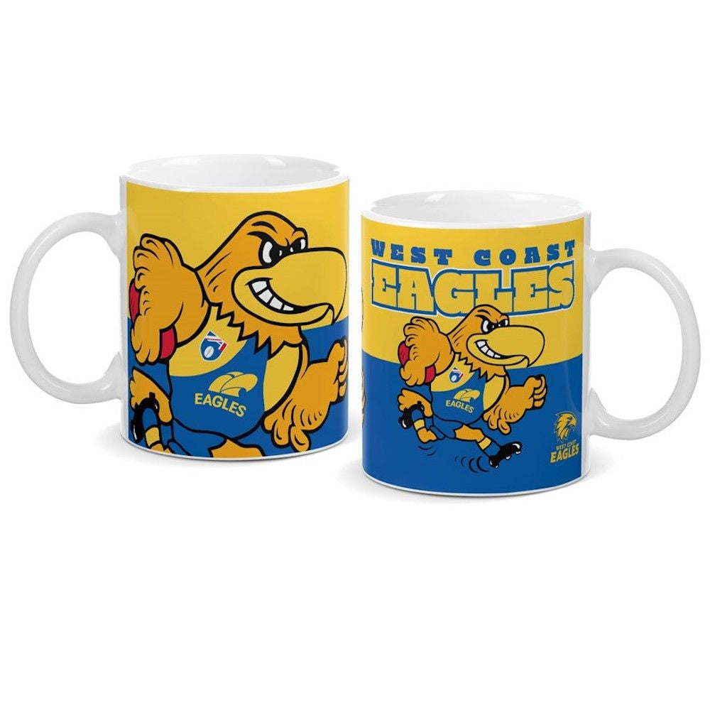 West Coast Eagles AFL Massive Team Mascot Cup Mug