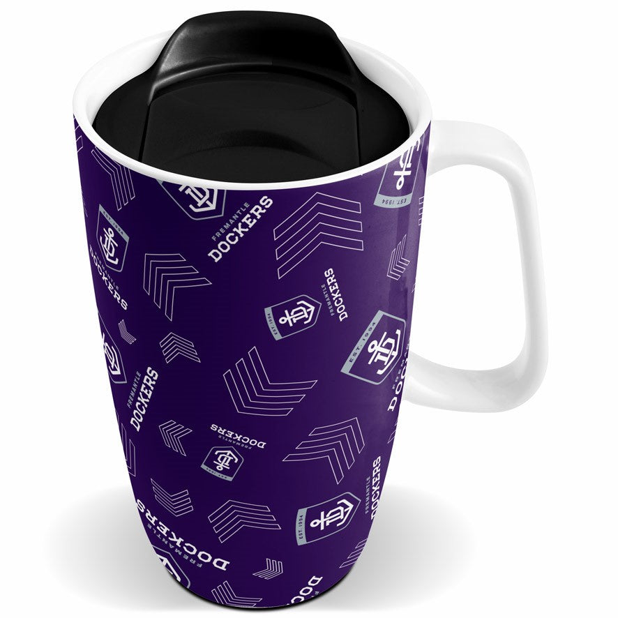 Fremantle Dockers Travel Mug with Handle