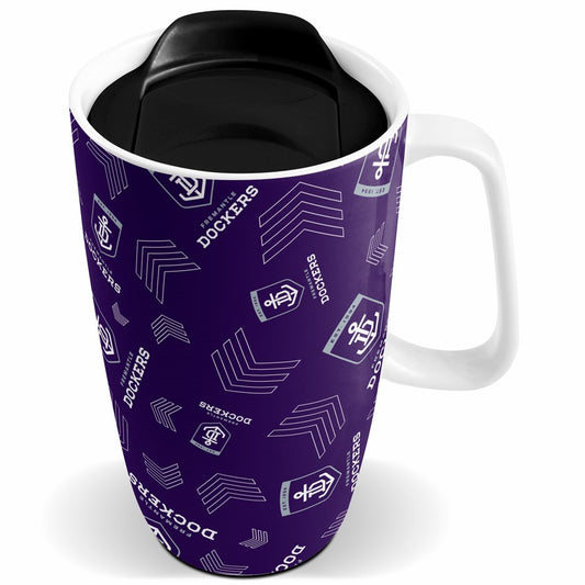 Fremantle Dockers Travel Mug with Handle