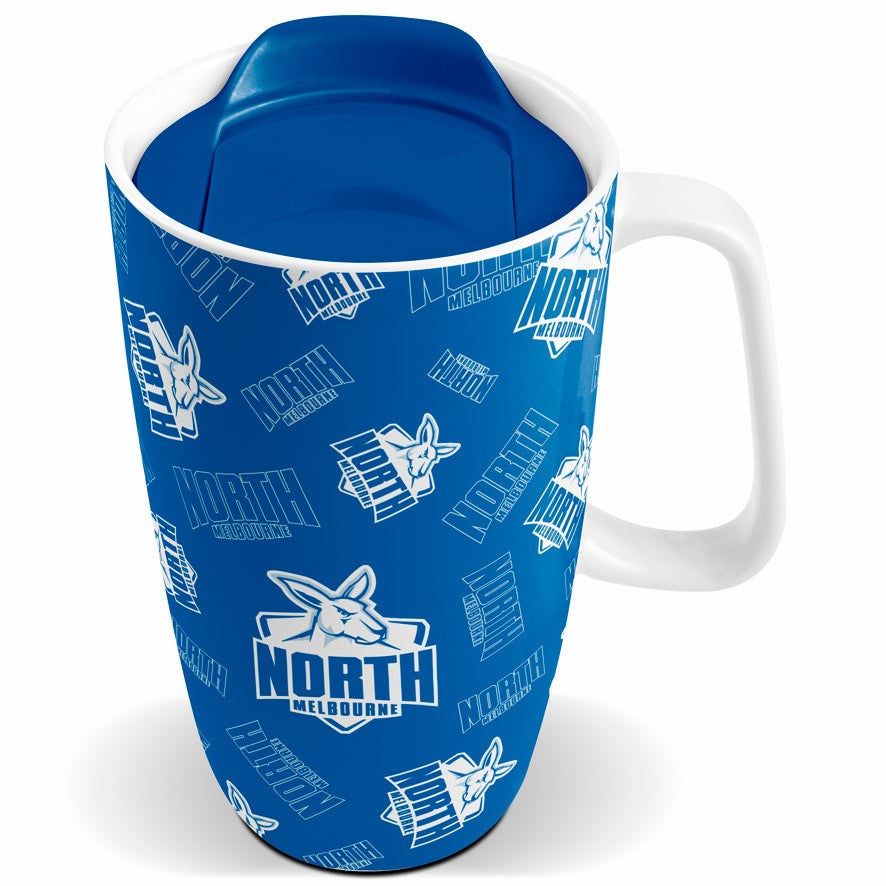 North Melbourne Kangaroos Travel Mug with Handle