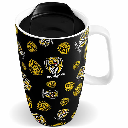 Richmond Tigers Travel Mug with Handle