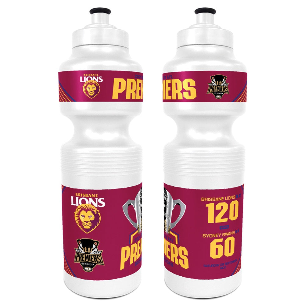 Brisbane Lions Grand Final 2024 Drink Bottle Phase 2