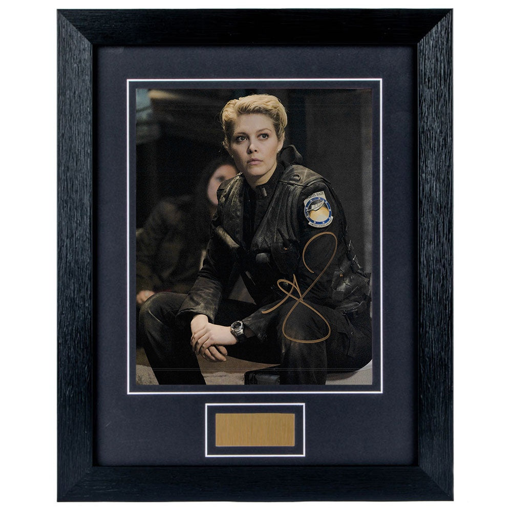 Alaine Huffman Personally Signed Stargate Universe 8 x 10 Photograph Framed