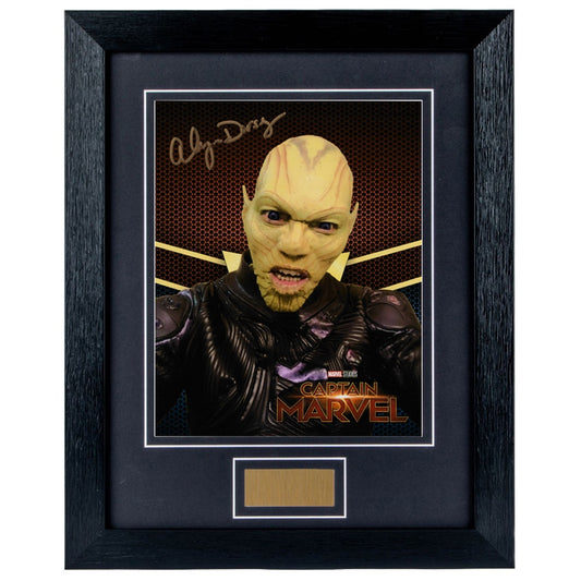 Alyma Dorsey Personally Signed Captain Marvel 8 x 10 Photograph Framed