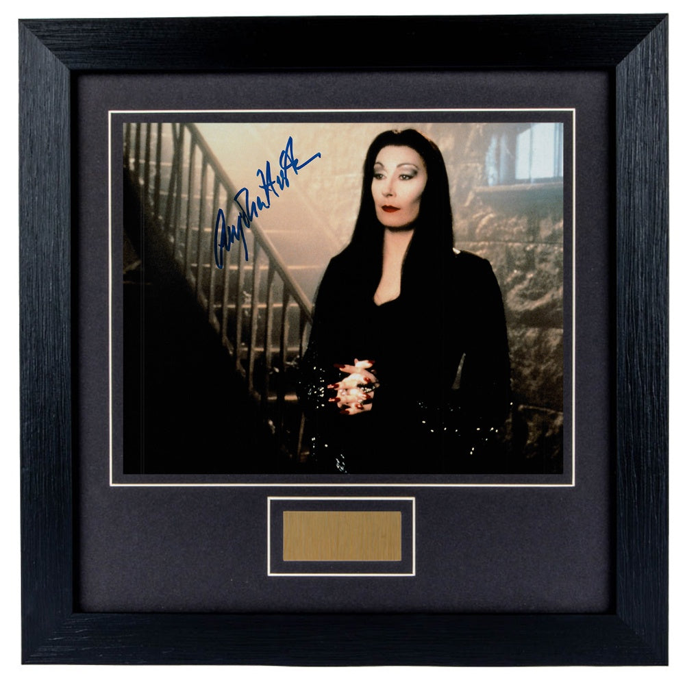 Anjelica Huston Personally Signed The Addams Family V1 8 x 10 Photograph Framed